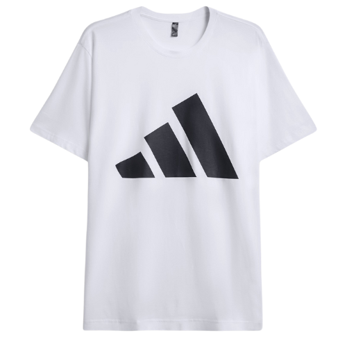 Adidas t-shirt big logo in the middle