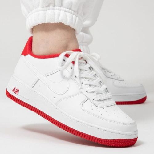 Nike Air Force 1 Low "White/University Red"