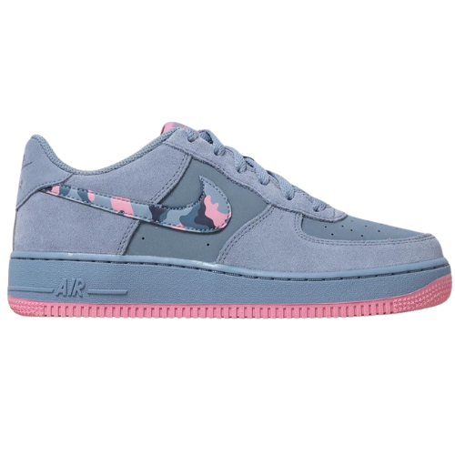 Nike Air Force 1 Low GS Ashen Slate Elemental Pink