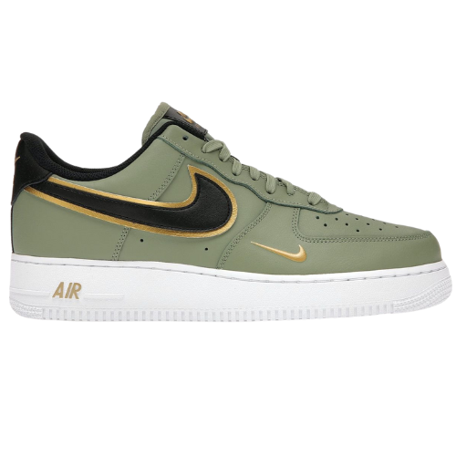 Nike Air Force 1 Low '07 LV8 Double Swoosh Olive Gold Black