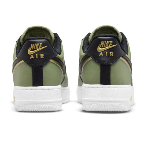 Nike Air Force 1 Low '07 LV8 Double Swoosh Olive Gold Black