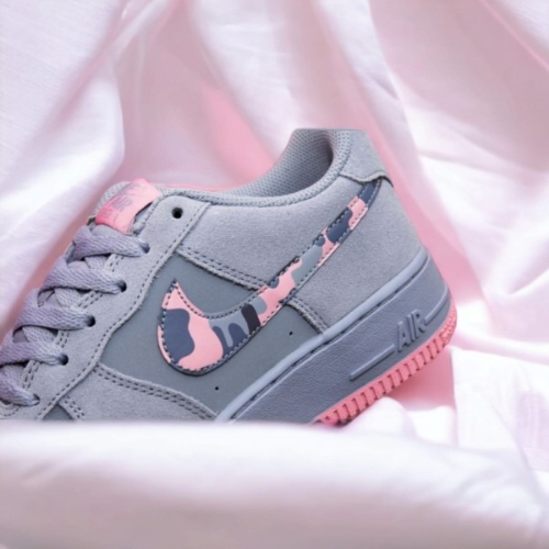 Nike Air Force 1 Low GS Ashen Slate Elemental Pink