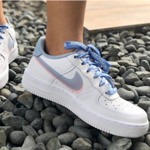 Nike Air Force 1 ''White Pastel Pink Blue''