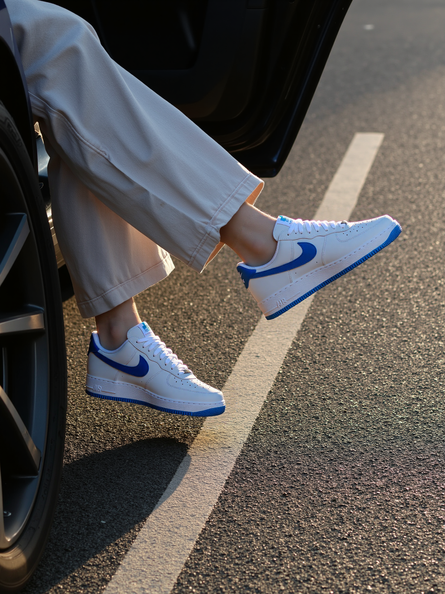 Nike Air Force 1 Sole Blue