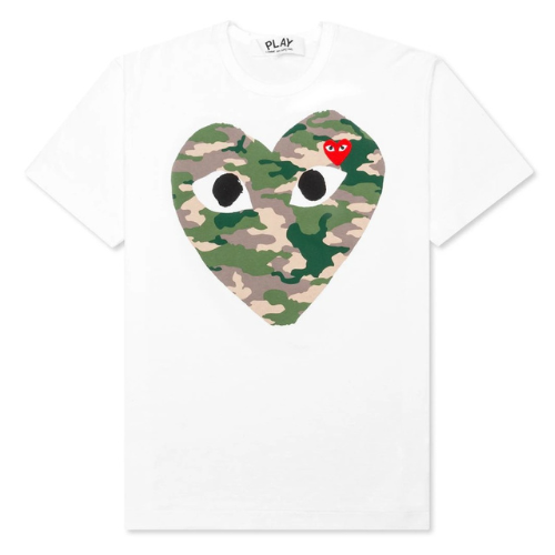 Comme Des Garçons Camo Logo T-shirt