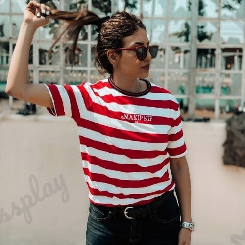 Ama Kip Kip Striped T-Shirt