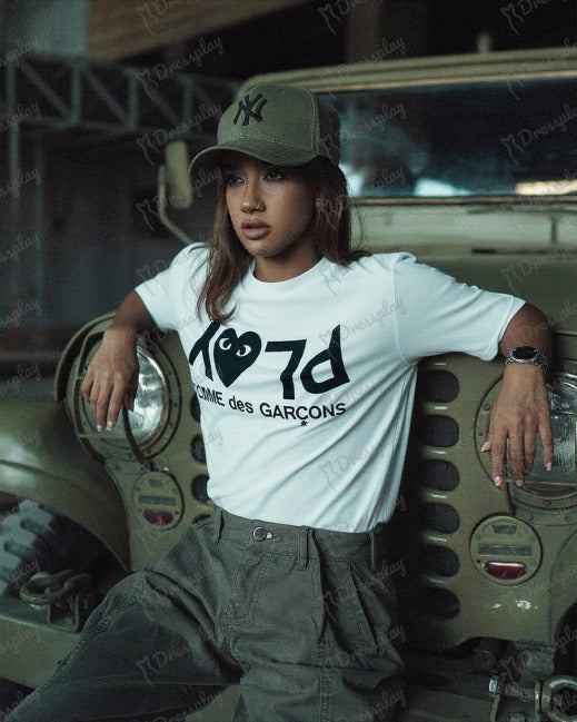 Comme Des Garçons Play Logo t-shirt