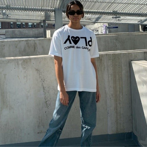 Comme Des Garçons Play Logo t-shirt